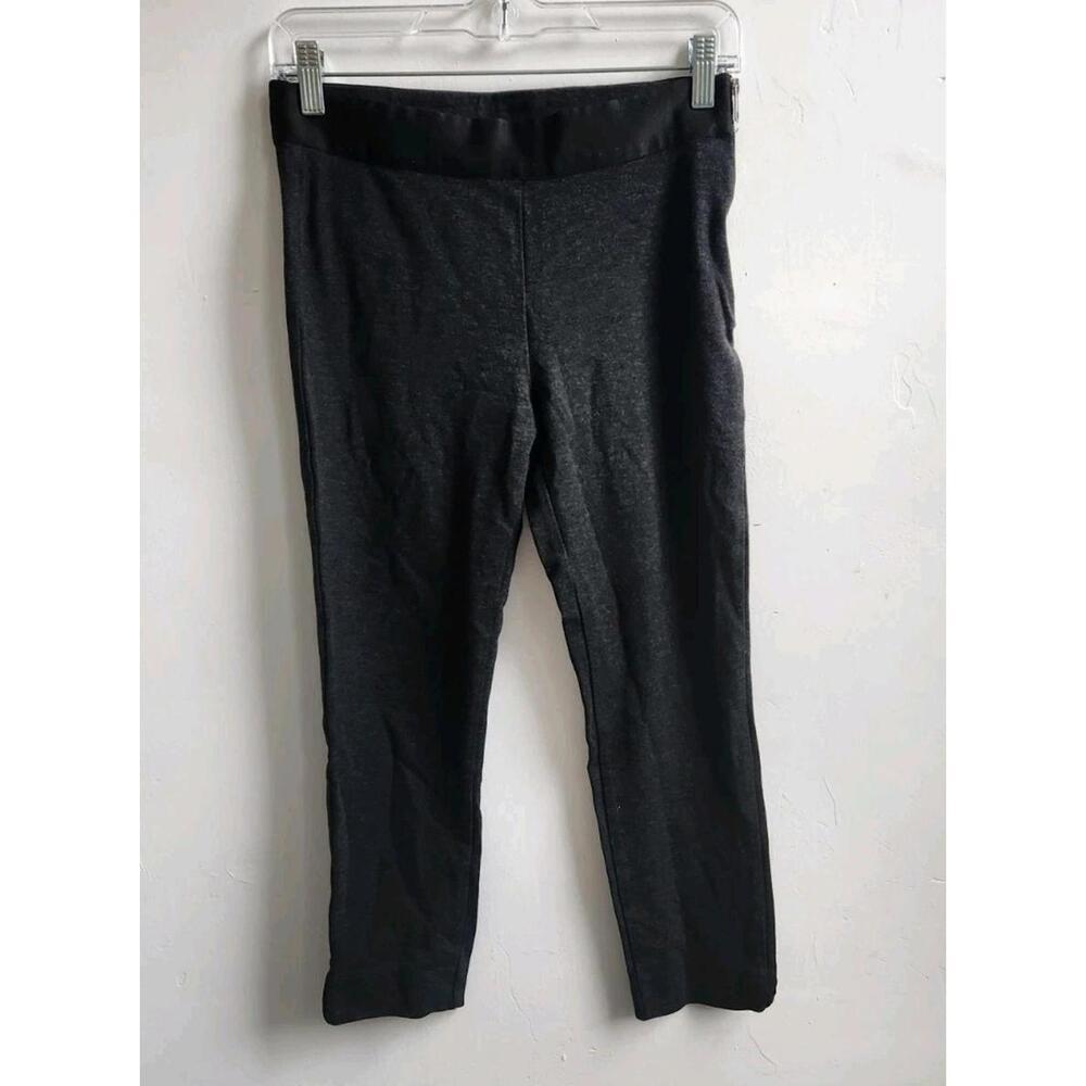 Everlane Gray Career Croped Pants Side Zip Size 2